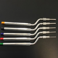 5 sztuka Dental Implant Osteotome instrumenty Dental ekstrakcji zęba narzędzie zatoki szczękowej podnoszenia gięte prosto (wklęsłe porady) 5